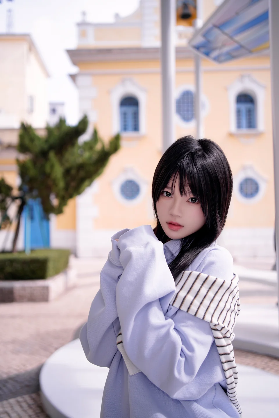 桜桃喵 - 蓝 [20P-369MB] tg@simisebaisi 【丝足阁】003.webp